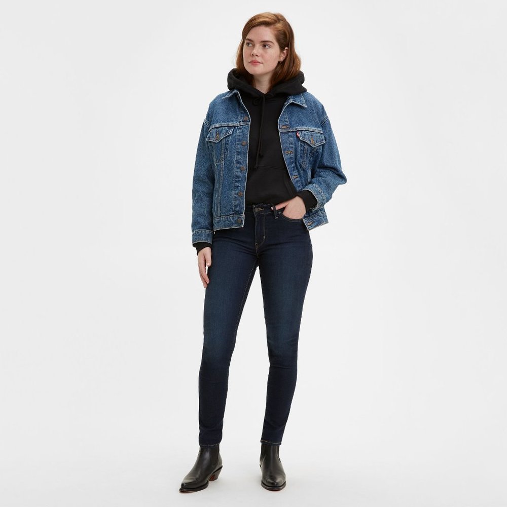 Levi's 711 SKINNY WOMEN'S JEANS - size 30WX30L - Picture 4 of 16
